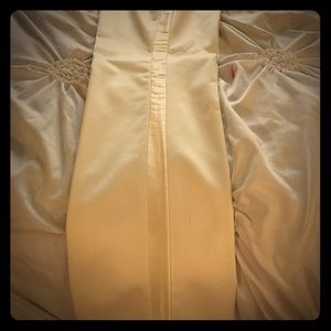 Ladies winter white tuxedo slacks